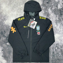 2025 Brazil Velvet Thickened warm Black Outdoor Jacket #103加绒冲锋衣
