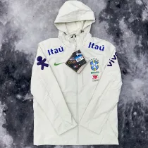 2025 Brazil White Outdoor Jacket #102冲锋衣