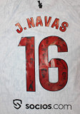 J. NAVAS # 16 Sevilla FC Home White Fans Soccer Jersey 2024/25 ★★  全广告 切图
