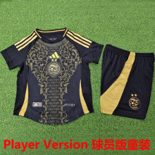 2025 Algeria Special Edition Black Player Version Kids Jersey 球员版童装