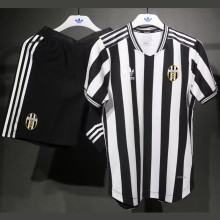 2025 JUV Home Retro Style Player Version Suit Soccer Jersey （A Set）套装