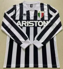 1984/85 JUV Home Retro Long Sleeve Soccer Jersey