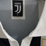 1984/85 JUV Home Retro Long Sleeve Soccer Jersey