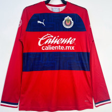 2019/20 Chivas Away Retro Long Sleeve Soccer Jersey
