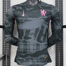2024/25 CFC Third Black Player Version Long Sleeve Soccer Jersey