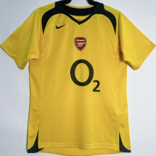 2005/06 ARS Away Yellow Retro Soccer Jersey