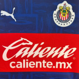 2019/20 Chivas Away Retro Long Sleeve Soccer Jersey