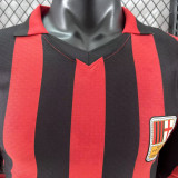 2025 AC Milan 125Th Anniversary Player Version Long Sleeve Soccer Jersey