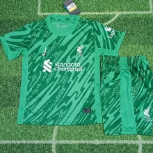 2024/25 LFC GK Green Kids Soccer Jersey