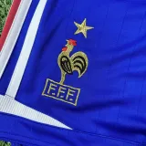 2006 France Blue Retro Shorts Pants