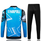 2025 Napoli Blue Sweater Tracksuit 喷墨
