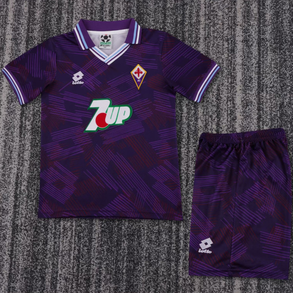 1992/93 ACF FC Home Retro Kids Soccer Jersey