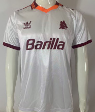 1992/94 Roma Away White Retro Soccer Jersey