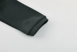2025 Nk~ Grey Black Jacket Tracksuit