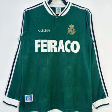 1999/2000 Deportivo La Coruna Away Retro Long Sleeve Soccer Jersey