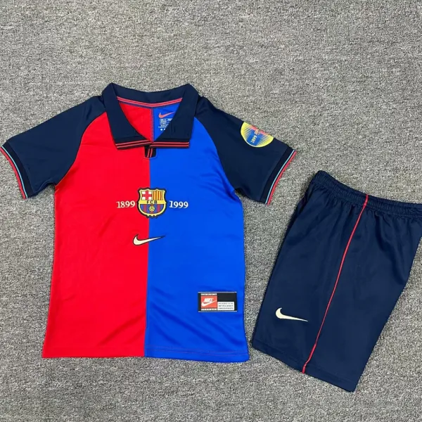 1999 BA Home Retro Kids Soccer Jersey