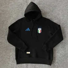2025 Italy Black Hoody 硅胶