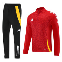 2025 Ad~ Red Sweater Tracksuit