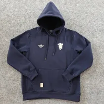 2025 M Utd Sapphire Blue Hoody 硅胶