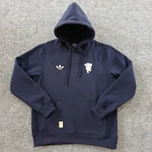 2025 M Utd Sapphire Blue Hoody 硅胶