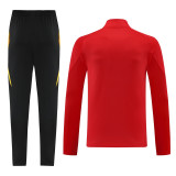 2025 Ad~ Red Sweater Tracksuit