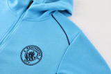 2025 Man Ciyt Sky Blue Jacket Tracksuit