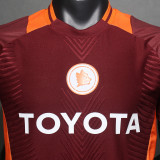 2025 Roma Red Player Version Soccer Jersey
