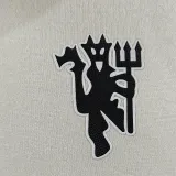 2025 M Utd White Hoody 硅胶