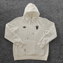 2025 M Utd White Hoody 硅胶