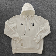 2025 M Utd White Hoody 硅胶