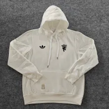 2025 M Utd White Hoody 硅胶