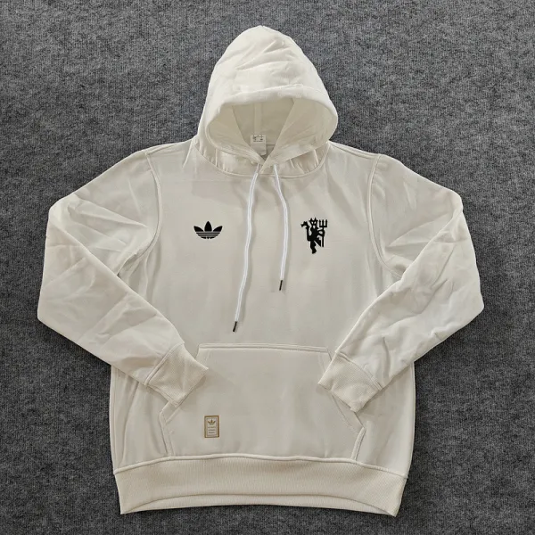 2025 M Utd White Hoody 硅胶