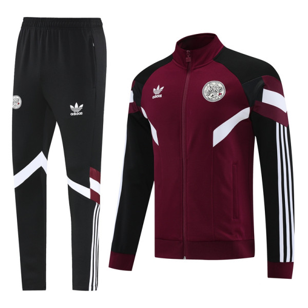2025 AA Wine Red Jacket Tracksuit