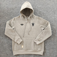 2025 M Utd Grey Hoody 硅胶