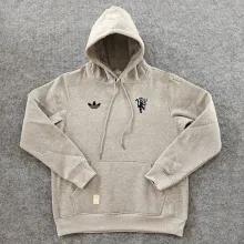 2025 M Utd Grey Hoody 硅胶
