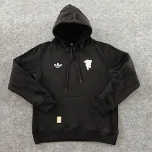 2025 M Utd Black Hoody 硅胶
