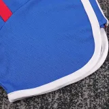 2000 France Home Blue Retro Kids Soccer Jersey