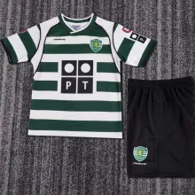 2001/03 Lisbon Home Retro Kids Soccer Jersey