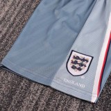 1996 England Away Kids Retro Soccer Jersey