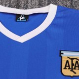 1986 Argentina Away Retro Kids Soccer Jersey
