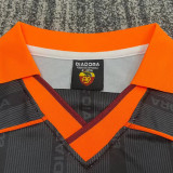 1999/2000 Roma Third Black Retro Kids Soccer Jersey