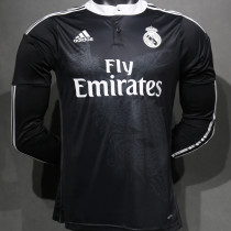 2014/15 RM Black Dragon Retro Player Version Long Sleeve Jersey 球员版 长袖