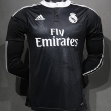 2014/15 RM Black Dragon Retro Player Version Long Sleeve Jersey 球员版 长袖