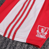 1989/91 LFC Home Red Retro Kids Soccer Jersey