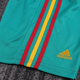 2010 Spain Goalkeeper Kids Retro Soccer Jersey