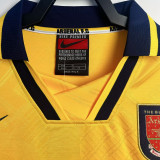 1996/98 ARS Away Yellow Retro Long Sleeve Soccer Jersey