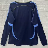 2006 Argentina Away Retro Long Sleeve Soccer Jersey