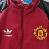 2025 M Utd Red Windbreaker