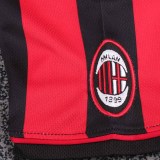 1996/97 AC Milan Home Retro Kids Soccer Jersey
