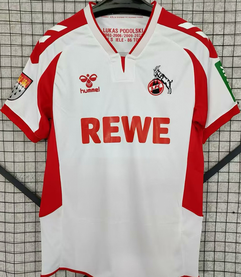 1. Fc Köln Gegen 1. Fc Slovácko Statistiken 2025 1. FC Köln Special Edition White Fans Soccer Jerse